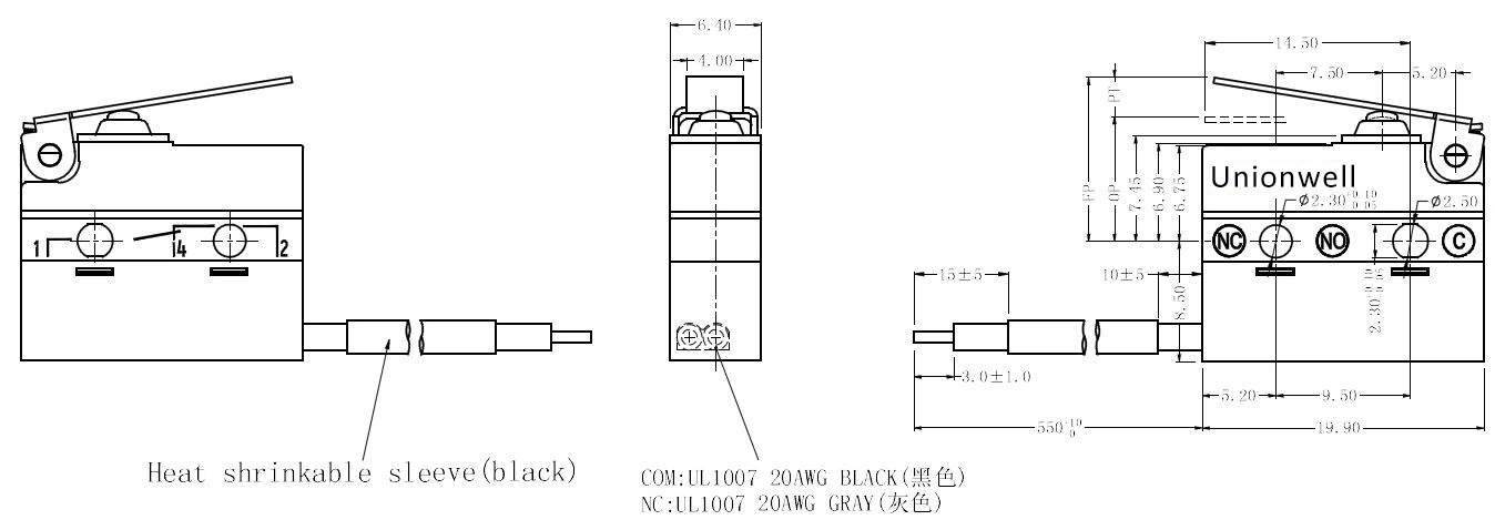 waterproof micro switch
